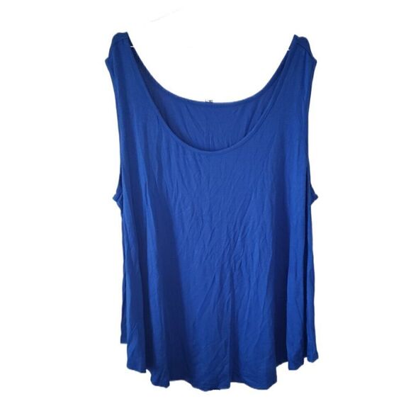 New Agmibrel Women's Blue Sleevless Top - Picture 1 of 2